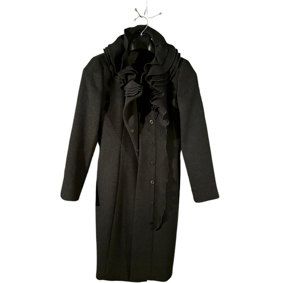 Elie Tahari 100% Wool Overcoat - Picture 2 of 9